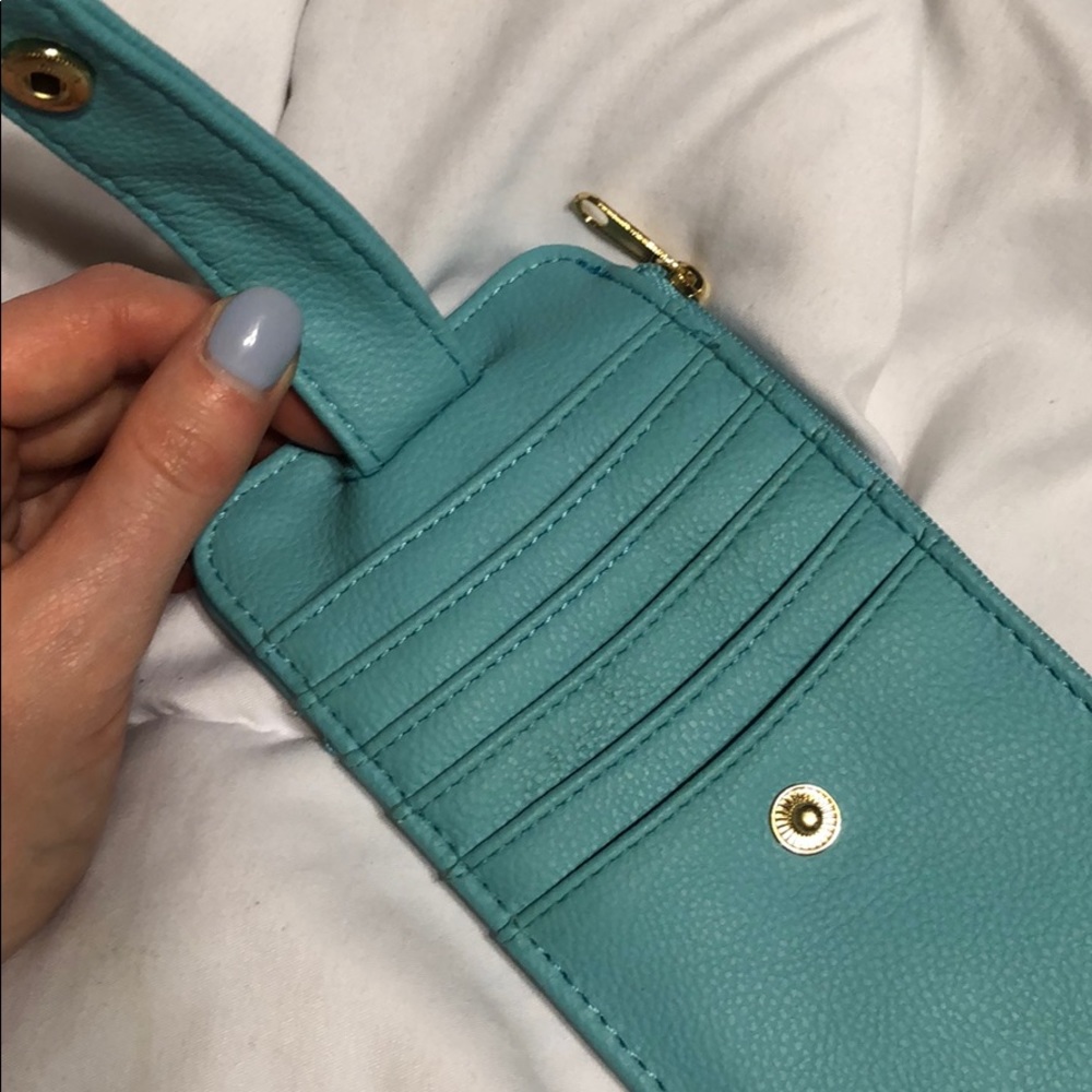 Light Blue Card Wallet! - Picture 2 of 5